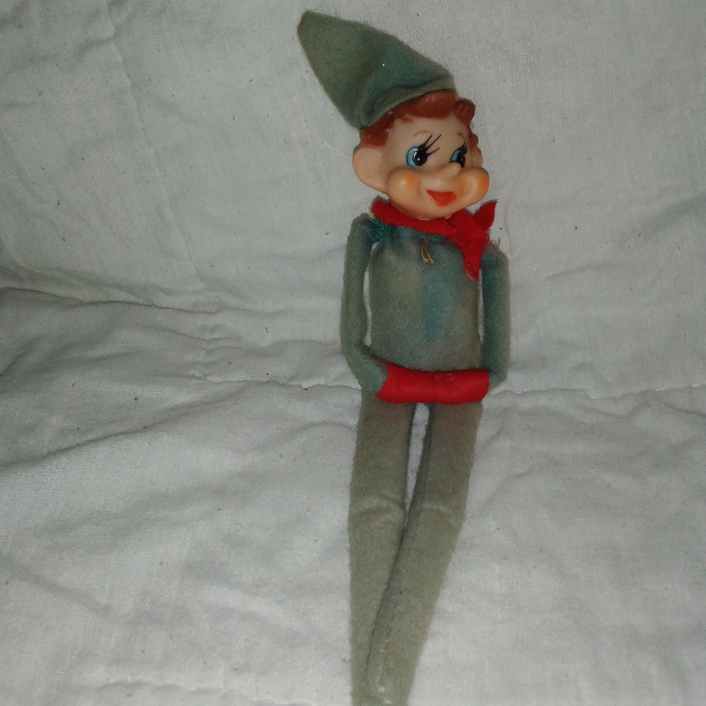 Mid Century Modern Takara Christmas Elf Knee Hugger With Sticker Still Attached